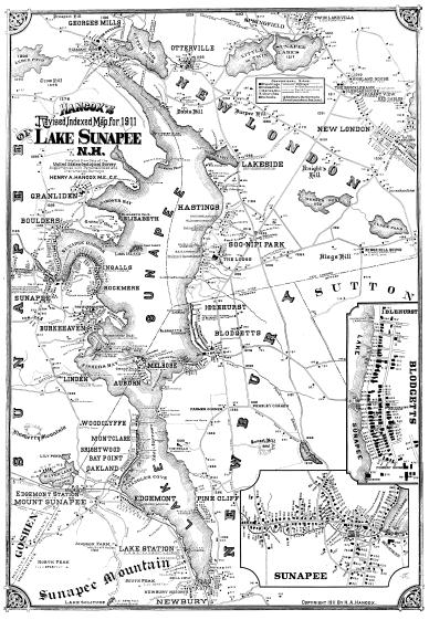 1911 Hancox Map