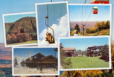 Mt Sunapee Postcards - 1940s - 1960s