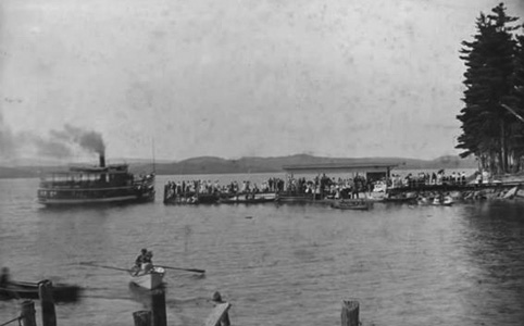 Lake Sunapee Steamboats - 1900